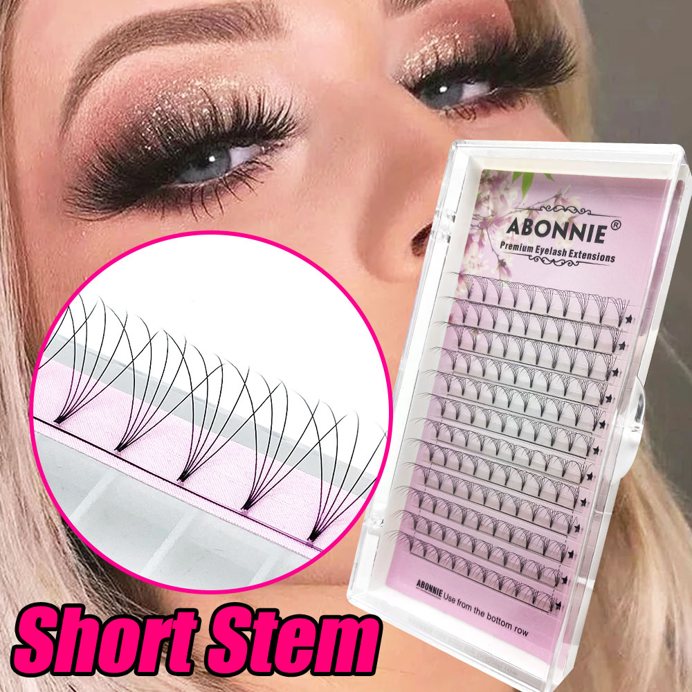 ABONNIE Velvet Short Stem Russ - Eyelash Extension For Asian Eyes review and price
