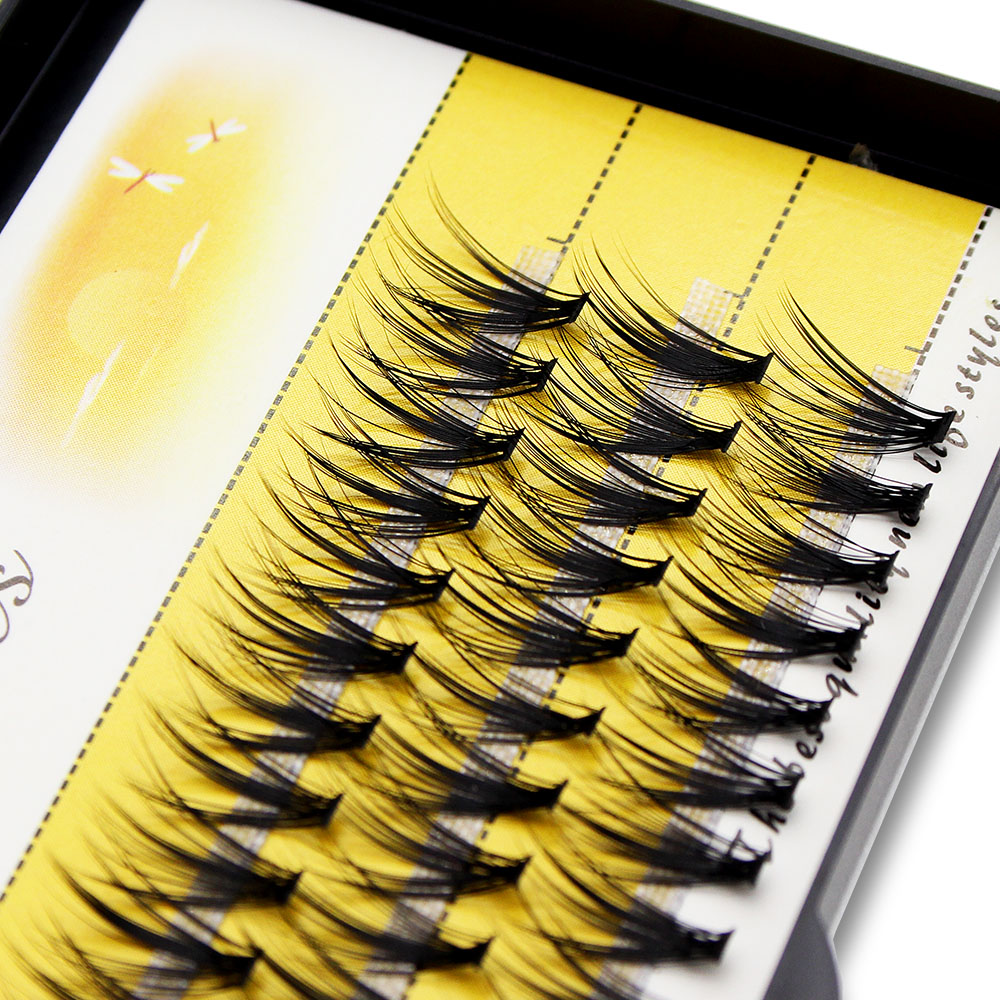 Black 60 Bunches Mink Individu - Eyelash Extension Human Hair review and price