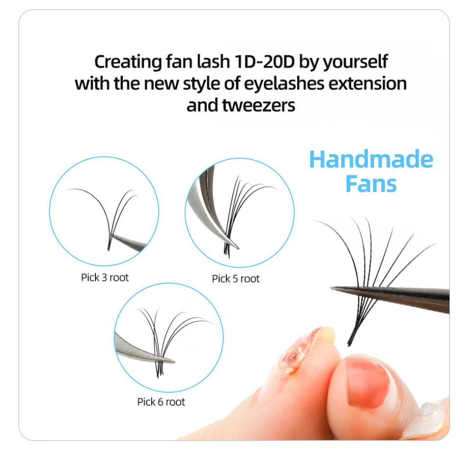 AGUUD J B C CC D Russian Volum - Eyelash Extension Human Hair review and price